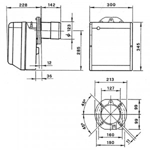 Дизельная горелка ExEco RG 4S